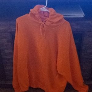 Orange hoodie